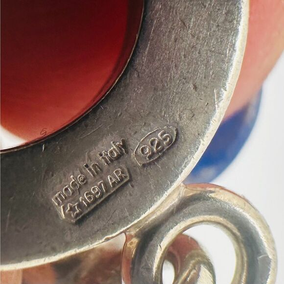 Gucci Silver Ball Chain Toggle Bracelet Sterling Silver Beaded Italian Fine Jewe - Picture 4 of 7